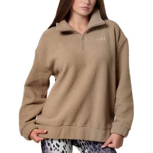 Body Action Oversized Sherpa-Fleece Women's Longsleeve Top