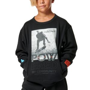 Body Action Boy's Round Neck Sweatshirt