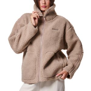 Body Action Zip-Through Sherpa Women's Jacket