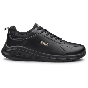 Black fila memory foam shoes best sale