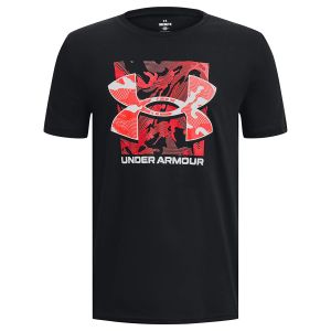 Under Armour Box Logo Camo Boys' T-Shirt 1377317-001