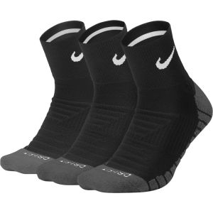 Nike Dry Cushion Unisex Quarter Training Socks x 3