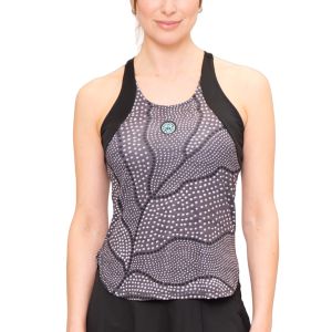 Bidi Badu Protected Leafs Women's Tennis Tank W1580001-BKWH