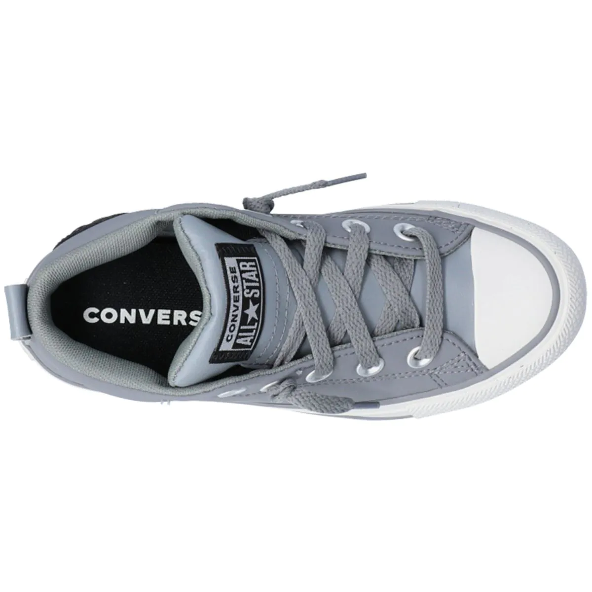 Kids grey converse boots hotsell