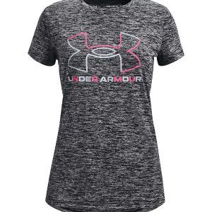 Under Armour Girls Crossback Printed Sports Bra 1369972-560