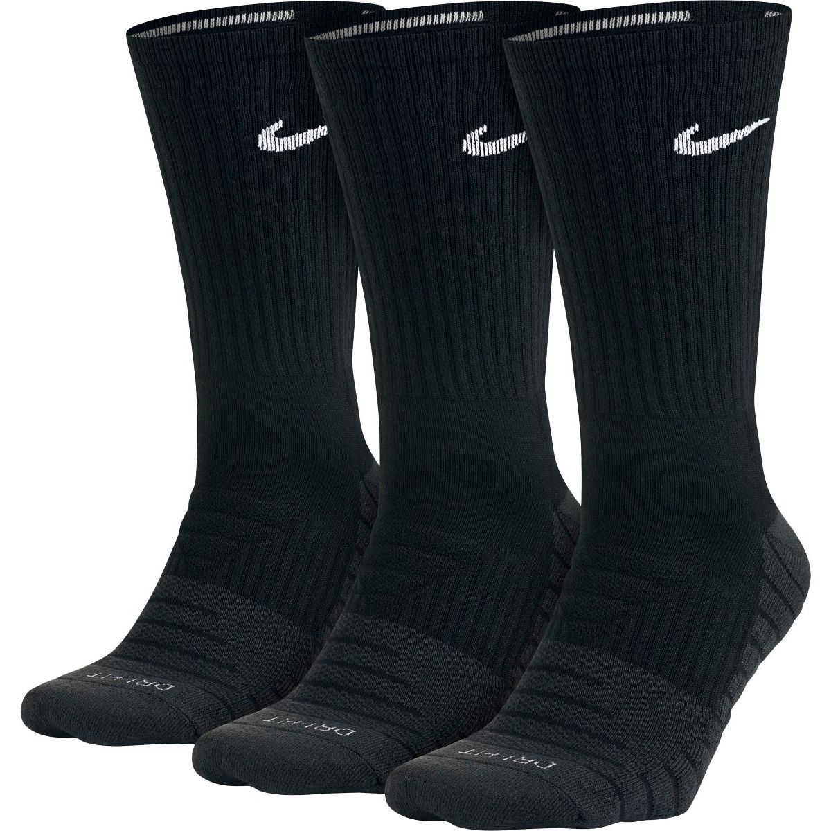 Nike Everyday Max Cushion Crew Unisex Training Socks x 3 SX5